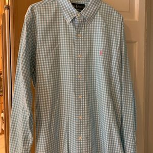 Men's Ralph Lauren "L"  button-down shirt